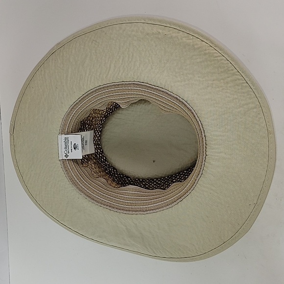 Columbia Sportwear Unisex SeaGrass Ecru Hat Grosgrain Compass Band - Picture 6 of 10